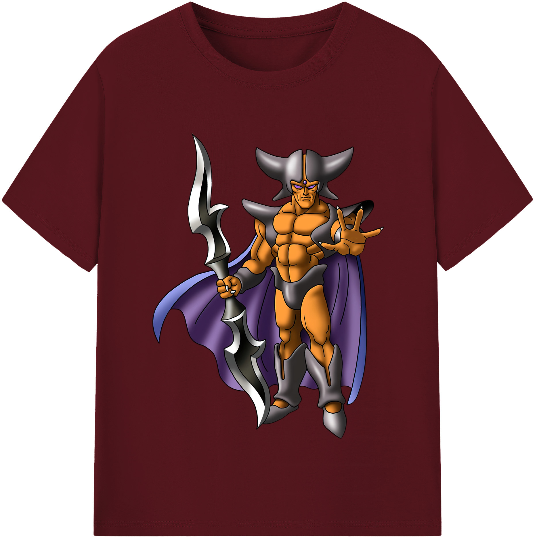 （画像用） ドラゴンクエスト Doragon Kuesuto Dragon Quest 綿100％半袖Tシャツ（フロントプリント）